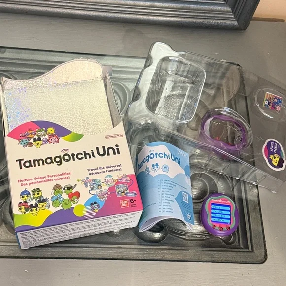 Tamagotchi Uni Purple Virtual Pet - Picture 2 of 12